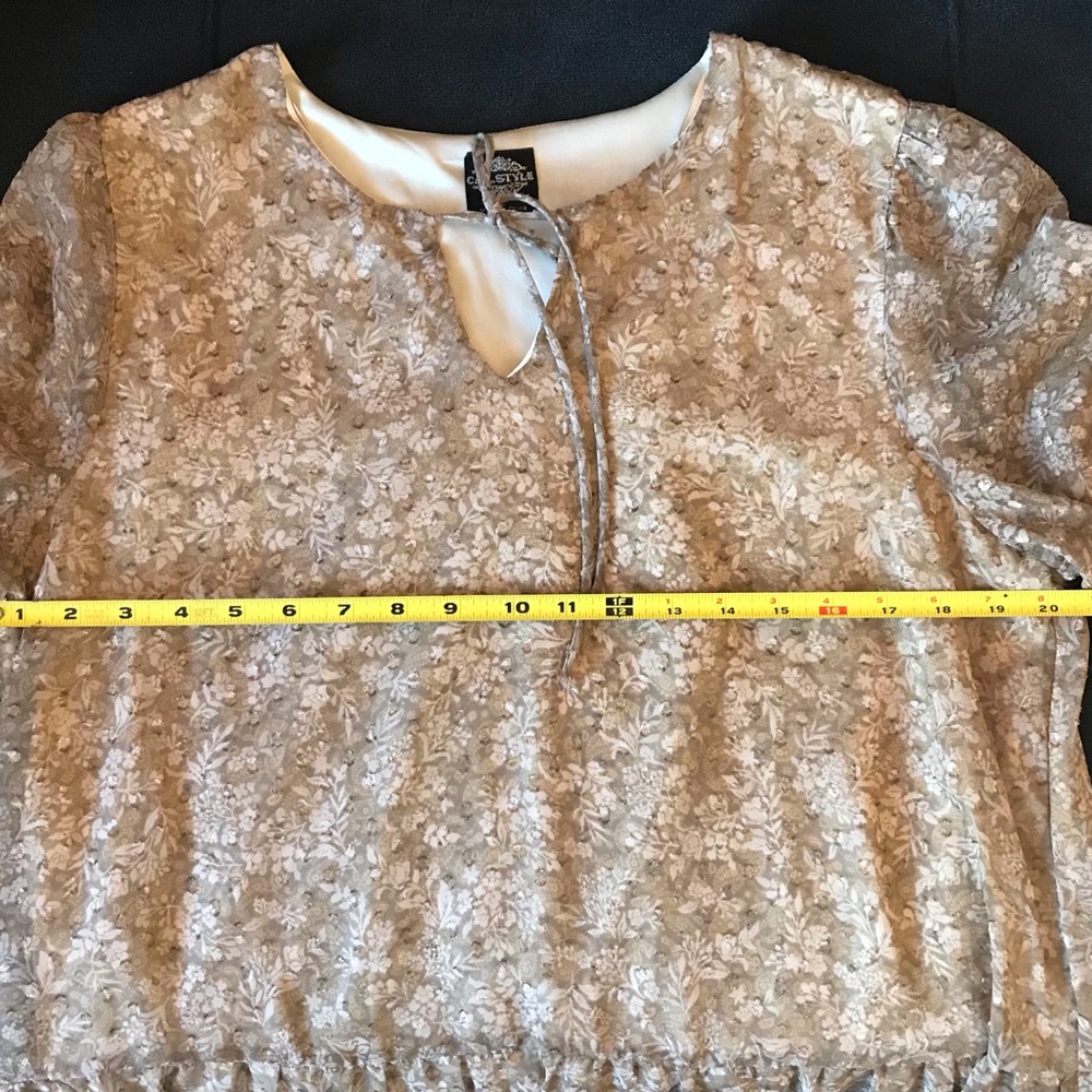 Cal Style Tunic  Tiered  Dress - Picture 9 of 16